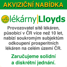 Akviziční nabídka partnera – Lékárny Lloyds