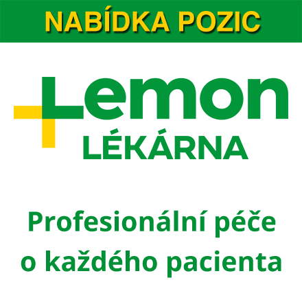 Nabídka pracovních příležitostí partnera – Lékárny LEMON